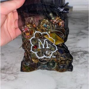 Thrifted jewelry bags!